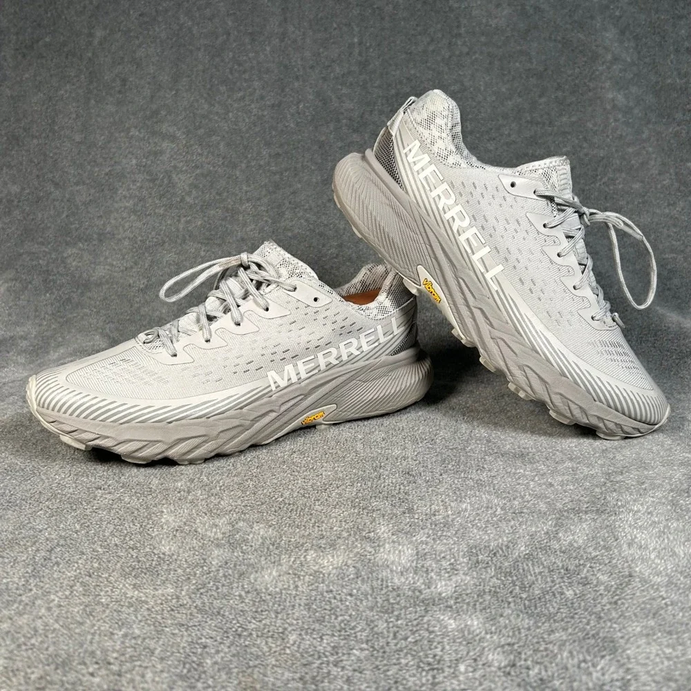 Merrell Agility Peak 5 Mens Trail Running Shoes Cloud Grey J068157 Size 8 - Picture 7 of 12